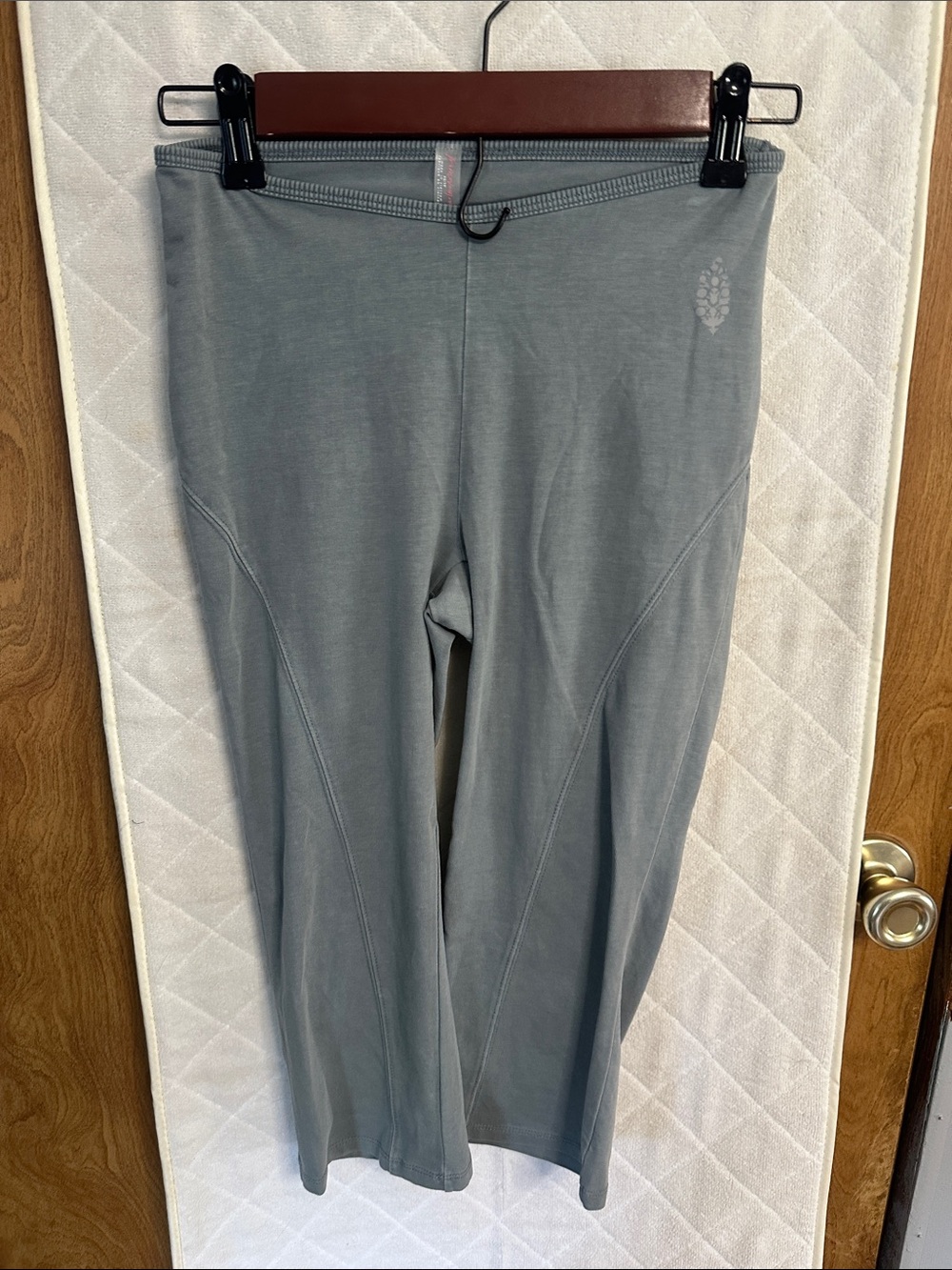FP Movement by Free People Steel Gray Scoop Neck Tank and long shorts $98 - Picture 4 of 5